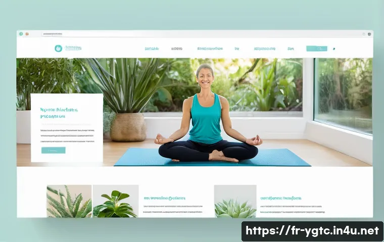 요가강사 디지털 마케팅 전략 - **Prompt for "Créer votre cocon digital : Le site web, votre ancre invisible" (Your Digital Cocoon: ...